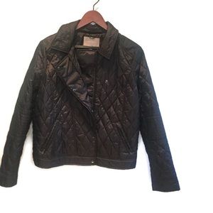 NWOT Banana Republic quilted jacket in brown large